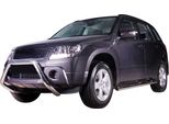 Barra Di Protezione Paraurti Anteriore Per Suzuki Grand Vitara 2006-2015 Acciaio Argento