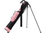 Costway Sacca Da Golf, Sacca Da Golf Con 2 Divisori, Tracolla, Sacca, Supporto E Copertura Antipioggia, Sacca Da Golf Leggera, Sacca Portamatite Da Golf Portatile, Donna