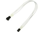 Nanoxia Prolunga Molex A 3 Pin - 30 Cm - Bianco