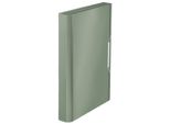 Cartella Per Progetti Leitz Style, A4, Pp, 6 Cartelle, Verde Celeste