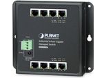 Planet WGS-804HPT Planet IP30 8-Port Gigabit Wall-Mount Switch 4-Port 802.3At Poe+, Redundant Power 48-56V Dc -40/+75 C