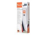 Peach 510064 Peach BinderüCken Schwarz 6 Mm 100Er-Pack