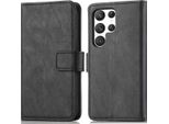 Custodia Per Cellulare Imoshion Per Samsung Galaxy S23 Ultra - Flip Cover Libreria Flip - Nero