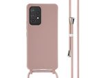 Samsung Galaxy A53 Sleeve - Silicone - Imoshion Custodia Morbida/Manicotto Con Banda/Copertura Posteriore - Rosa