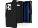 Cover Per Iphone 15 Pro - Pelle Finta - Accezz Flip Flap - Nero