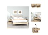 Vidaxl Comodini 2 Pezzi In Legno Rovere Sonoma - Comodini