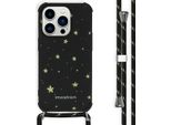 Custodia Iphone 14 Pro Custodia Protettiva Cover Design Con Cinturino In Plastica Nero Imoshion