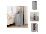 Vidaxl Credenza Grigio Sonoma 30X30X70 Cm Materiale A Base Di Legno - Credenze