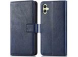 Custodia Per Cellulare Imoshion Per Samsung Galaxy A05S - Flip Cover Libreria Flip - Blu Scuro