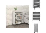 Vidaxl Credenza Grigio Sonoma 69,5X32,5X90 Cm Materiale A Base Di Legno - Credenze