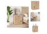 Vidaxl Comodino Rovere Sonoma 50X36X60 Cm Materiale Legno - Comodini