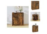 Vidaxl Credenza Rovere Affumicato 60X30X70 Cm Materiale Legno - Credenze