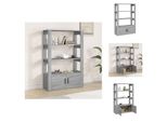 Vidaxl Credenza Grigio Sonoma 80X30X119,5 Cm Materiale A Base Di Legno - Credenze