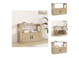 Vidaxl Credenza Rovere Sonoma 80X30X60 Cm Materiale Legno - Credenze