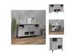 Vidaxl Credenze 2 Pz. Grigio Sonoma 60X35X70 Cm Materiale A Base Di Legno - Credenze