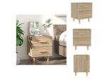 Vidaxl Comodino Rovere Sonoma 40X35X47,5 Cm - Comodini
