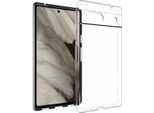 Custodia Google Pixel 7A - Silicone - Custodia Morbida Accezz/Copertura Posteriore - Trasparente