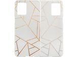Motorola Moto G54 Cover - Silicone - Imoshion Custodia Morbida/Copertina Posteriore - Multicolore