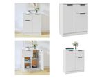 Vidaxl Credenza Bianca 60X30X70 Cm Materiale A Base Di Legno - Credenza - Credenze - Mobile - Mobile Credenza