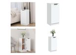 Vidaxl Credenza Bianca 30X30X70 Cm Materiale A Base Di Legno - Credenza - Credenza - Armadio - Credenza