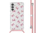 Samsung Galaxy A14/Samsung Galaxy A14 Custodia - Plastica - Imoshion Custodia Morbida/Custodia Con Cinturino/Copertura Posteriore - Colorata