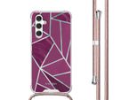 Samsung Galaxy A54 Cover - Plastica - Imoshion Custodia Morbida/Manicotto Con Cinturino/Copertura Posteriore - Colorato