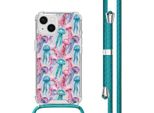 Custodia Iphone 14 Custodia Iphone 14 Cover Protettiva Design Con Cinturino Plastica Colorata Imoshion