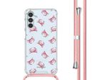 Samsung Galaxy A15/Samsung Galaxy A15 Custodia - Plastica - Imoshion Custodia Morbida/Custodia Con Cinturino/Copertura Posteriore - Colorata