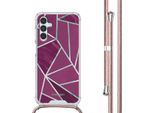 Samsung Galaxy A15/Samsung Galaxy A15 Custodia - Plastica - Imoshion Custodia Morbida/Custodia Con Cinturino/Copertura Posteriore - Colorata