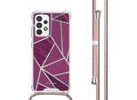Custodia Samsung Galaxy A53 - Plastica - Imoshion Custodia Morbida/Manicotto Con Cinturino/Copertura Posteriore - Colorata