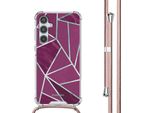Custodia Samsung Galaxy A35 - Plastica - Imoshion Custodia Morbida/Manicotto Con Cinturino/Copertura Posteriore - Colorata