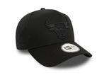 KšIltovka New Era 9Forty E-Frame Monochrome Chicago Bulls Nero Cappello Regolabile - Uni