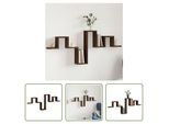 The Living Store Mensola A Muro Marrone Effetto Rovere 104,5X10X43 Cm Materiale A Base Di Legno
