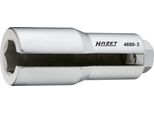 Hazet 4680-3 Chiave Per Sonda Lambda ∙ Quadro Cavo 1/2 Pollice (12,5 Mm) ∙ Profilo Esagonale Esterno ∙ 22 Mm