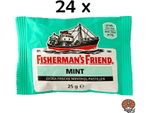 Scatola Kiosk - Fisherman's Friend - Menta - Con Zucchero - 24 X 25 G (Turchese)