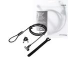 Logilink Logilink NBS012 Blocco Cavo Nero, Argento