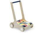 Vilac Carrello In Legno Con Blocchi Colorati CanopéE