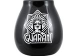 Tazza Guarani Mate In Ceramica - Nero - 350Ml