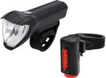 Fischer 50428 Fischer Set Di Illuminazione Led Ricaricabile Twin, 50/25/15 Lux
