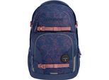 Coocazoo Zaino Della Scuola Porter School Backpack Sweet Rose Blu Scuro