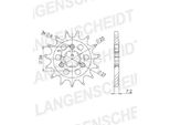 Pignone Supersprox 520 - 15T Cst-437:15|Dentatura Grossa 21,0/25,0