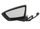Johns, Specchietto Retrovisore Esterno Adatto A Seat Leon 5F 09/12- Lato Guida Sinistro Con Primer 5F1857507P 5F0857537B 5F0857537BGRU 5F0949101 5F1857507E 5F185