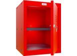 Phoenix CL0544RRK Phoenix Armadietto A Cubo CL0544, Serratura A Chiave, Rosso