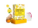 Sapone Alla Curcuma Sapone All'acido Kojico Sapone Al Limone Sapone Per Il Viso Sapone Per La Pelle, 1X 100G