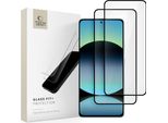 Vetro Protettivo Tech-Protect Fit+ 2-Pack Xiaomi Redmi Note 14 4G / 5G / Poco M7 Pro 5G Nero