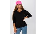Maglietta Basic Feel Good A Maniche Lunghe Da Donna Vistravara Nero S/M