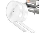 Edibazzar | Nastro Autoadesivo 5M Gancio E Anello Di Fissaggio Con Adesivo Bianco Set Gancio Anello 50Mm