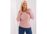 P-M Maglione Donna A Girocollo Callumw Rosa Chiaro L/Xl