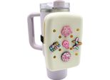 Inf Custodia In Silicone Per Tazza Stanley 40Oz: Portaoggetti Versatile Beige