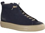 Paul Green 5283-098 Donna, Scarpe Da Ginnastica, Stivali, Pelle, Spazio, Supersoft, Fodera Calda - Scarpe Da Donna, Stivaletti / Stivali Alla Moda, Blu, Pelle (Old Nubuck)